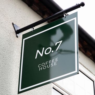 No.7 Coffee House sign