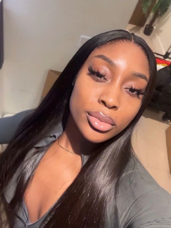 CEO wearing our luxury raw Indian body wave bundles and our ultra thin HD 5x5 closure