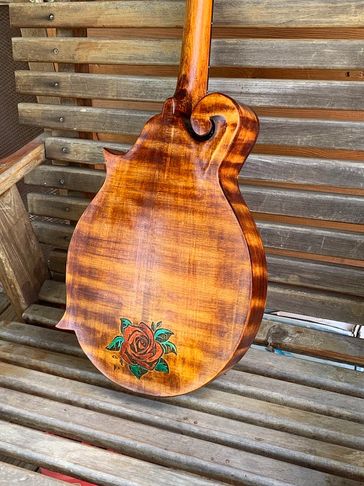 Afanti F Style Solid Mahogany Octave Mandolin - China Octave Mandlin and F  Style Octave Mandolin price