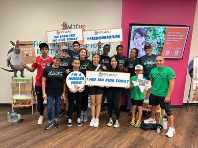 Volunteering at Kids Meals