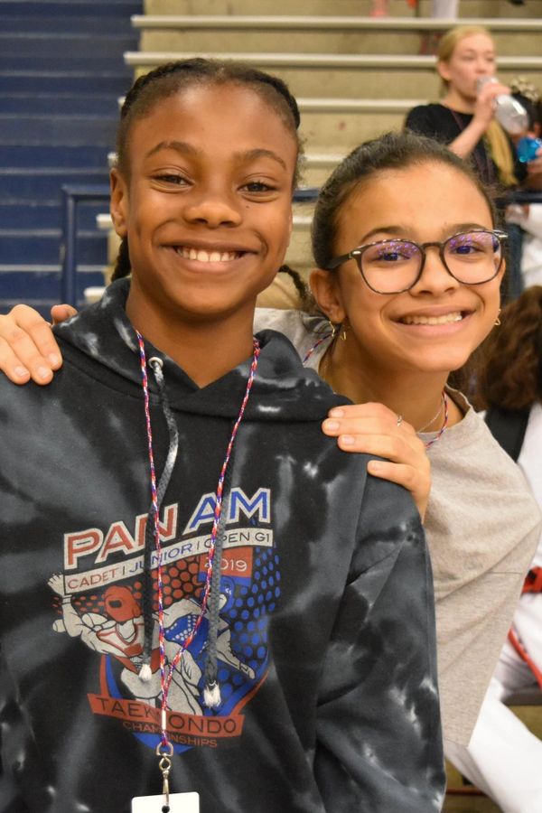 Naomi Alade and Madison Cooper