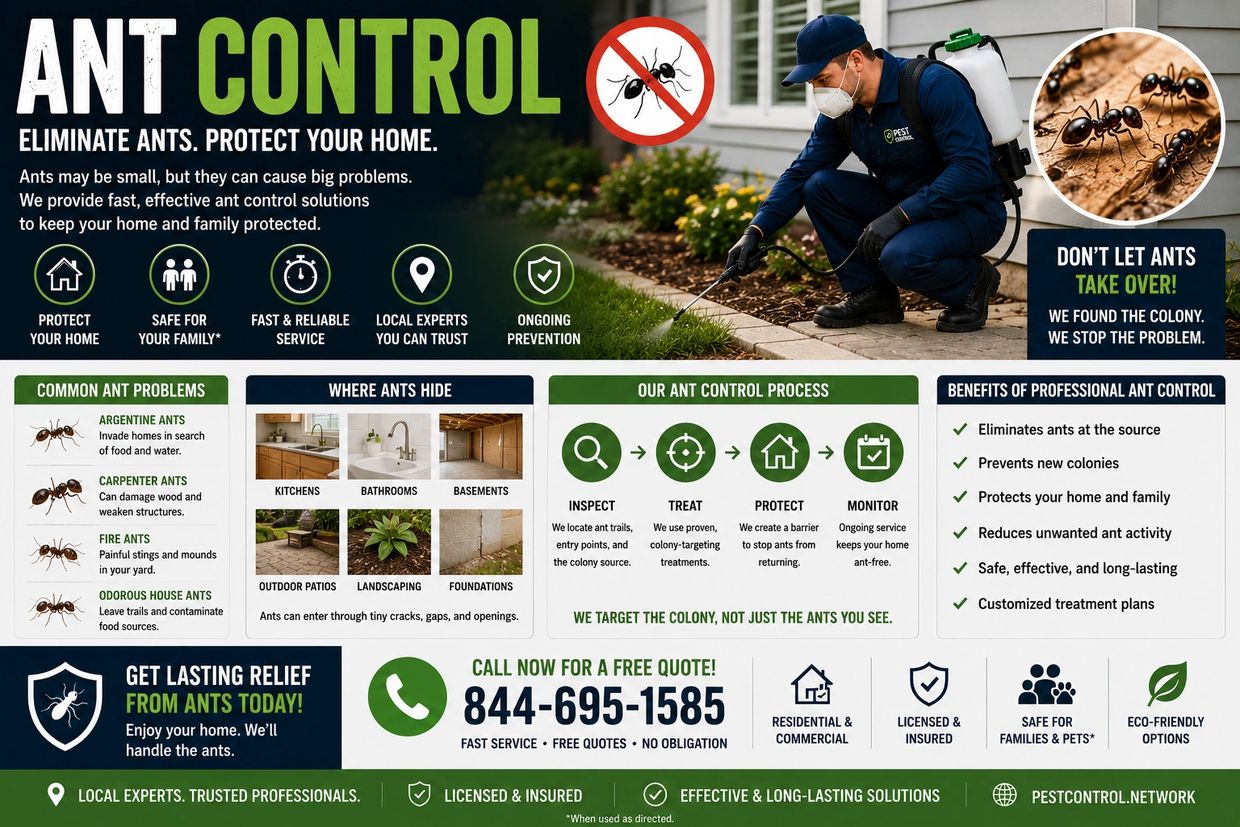Ant Control Pest Control