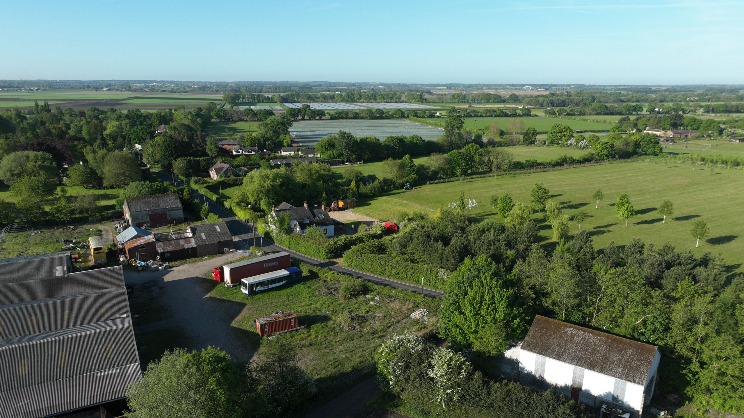 IANCASHIRE FARMLAND NEAR sOUTHPORT