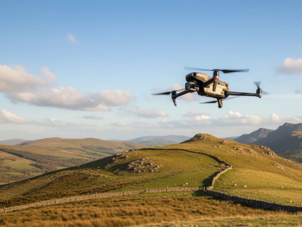 DRONE FLYING OVER MORELAND