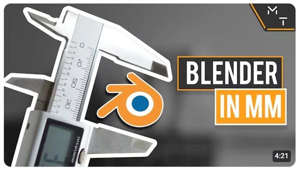 Learning to model in real-world scale through the “Learn Precision Modeling & Blender 2.9+ / 3.0”