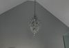 bathroom remodel with vaulted light placed