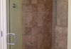 new shower tiled