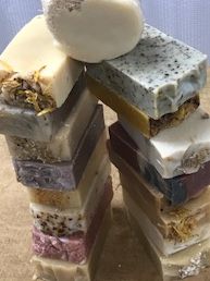 Stack of Handmade Soaps