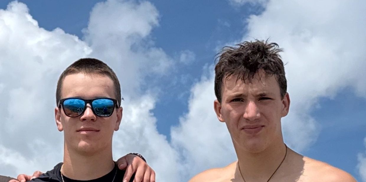 Kian Millett (left) and Eli Selsky (right)