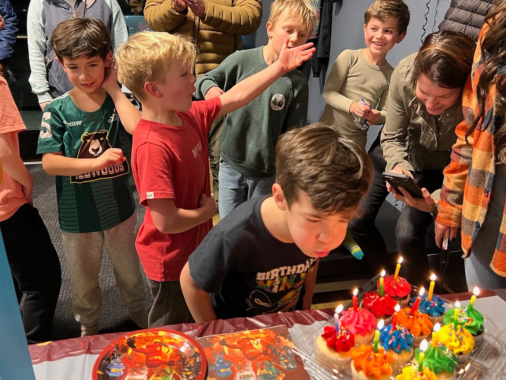 Kids birthday party in Sandpoint at Blast Zone