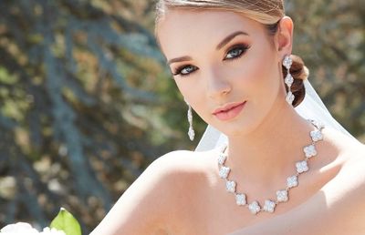 Bridal makeup, radiant skin
