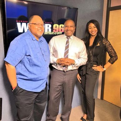 David Steele of Sporting News, Harold T. Fisher of WHUR and Kelsey Nicole Nelson of Fox Sports Radio