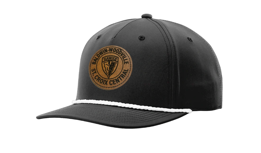 Hawks Hockey Snapback Rope Hat