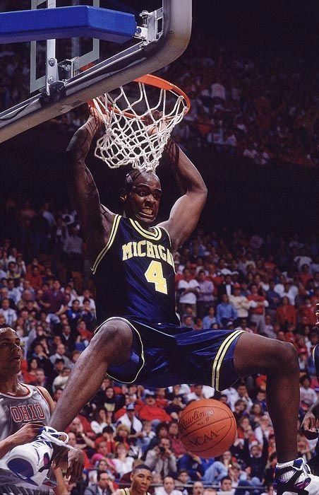 1992-93 Chris Webber Game Worn University of Michigan Wolverines