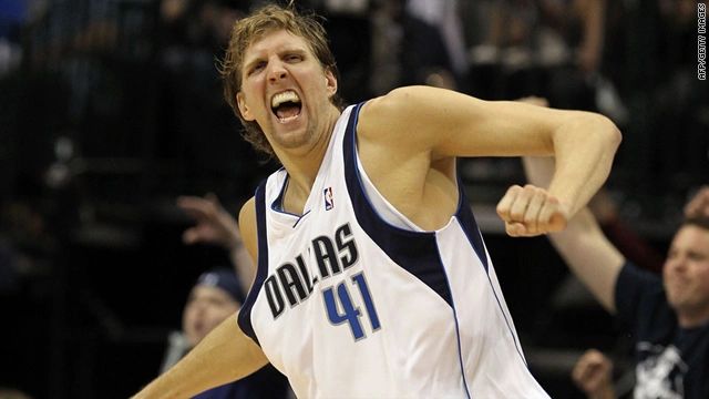 Dirk Nowitzki to become the first basketball player ever to have