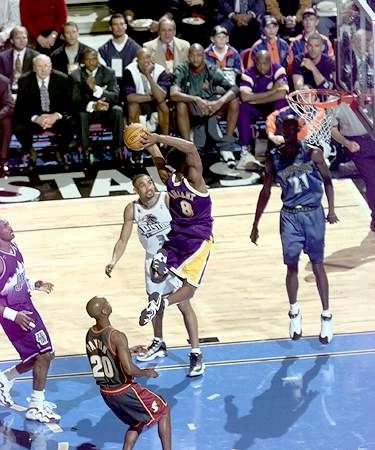 NBA.gifSTORY — Kevin Garnett and Kobe Bryant — 1998 All-Star Game
