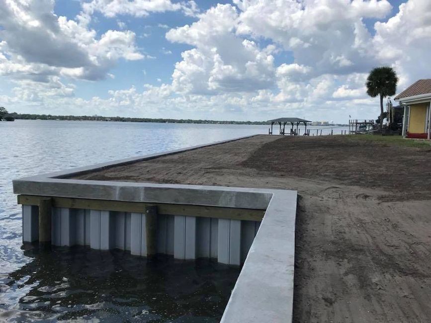 Vinyl Seawalls Pelican Coast Marine