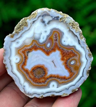 Face Polished Moroccan Agate