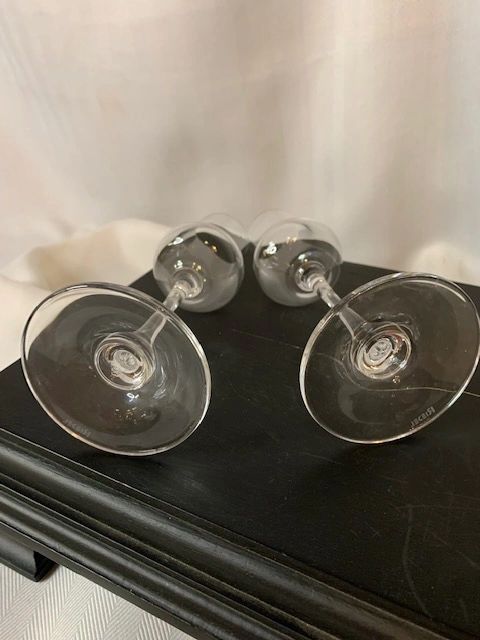 Pair of Riedel Sommelier Grappa Glasses