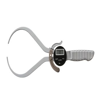 Digital Pistol Grip Caliper with LCD display for precise dimensional measurement in industrial and q