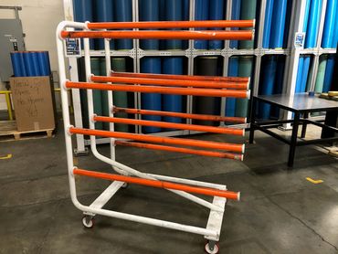 stoarage rack for packing specialties 