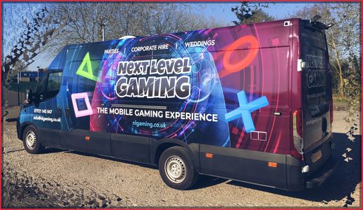 Next Level Gaming - Gaming Party Bus, Gaming Van Party