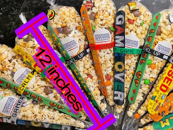 Gaming Party gifts for a NEXT LEVEL GAMING Party. Gaming van Party gifts.