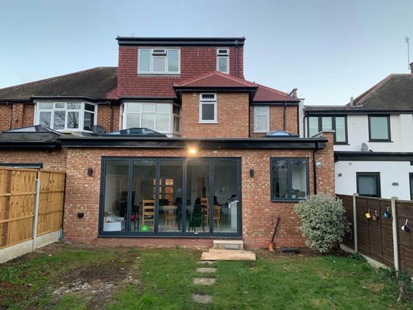 Rear extension and loft conversion