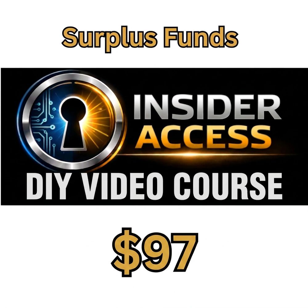 surplus funds training huge sale