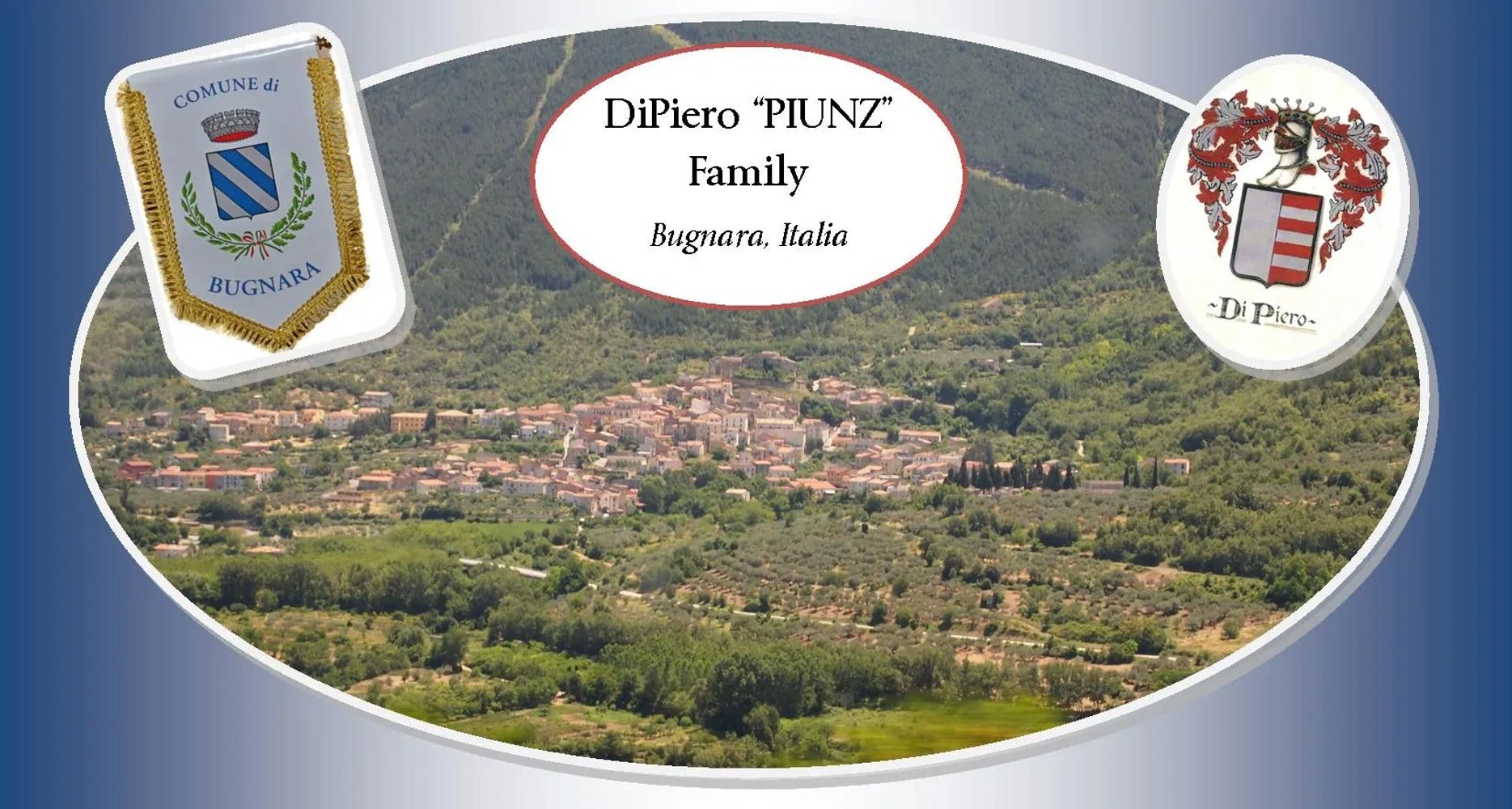 The town of Bugnara, Italia