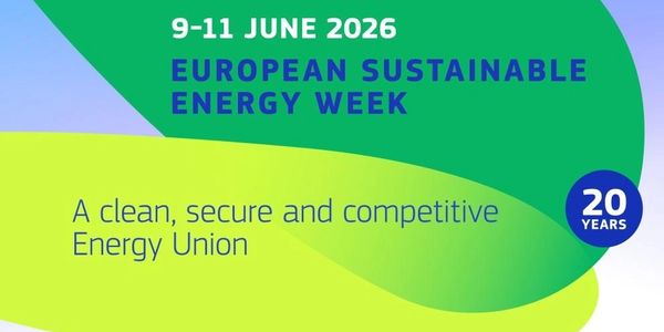 European Sustainable Energy Week happening June 9-11, 2026.