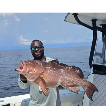 Capt Chuck fishing offshore
