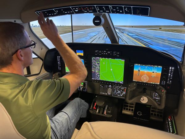 TBM9XX Simulator based at KTME (Houston, TX)