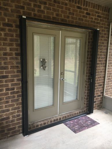 Accordion shutters are a great choice for inaccessible windows that will not block your view.