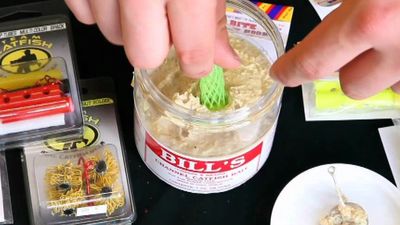 Bill's Catfish Bait - Catfish Dip Bait, Catfish Sponge Bait