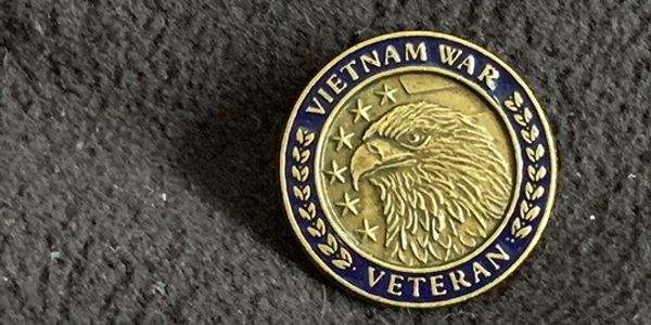 Vietnam War Veteran Pin