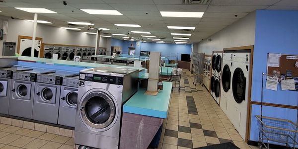 laundromat washers and dryers