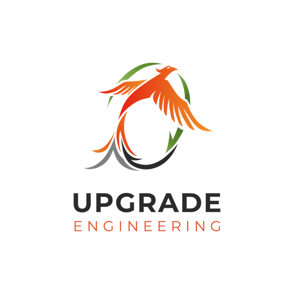 A Phoenix rising from the ashes symbolizes Upgrade Engineering.