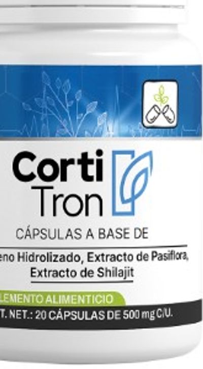Cortitron cápsulas diseñadas para reforzar el bienestar general, control de peso y belleza en México