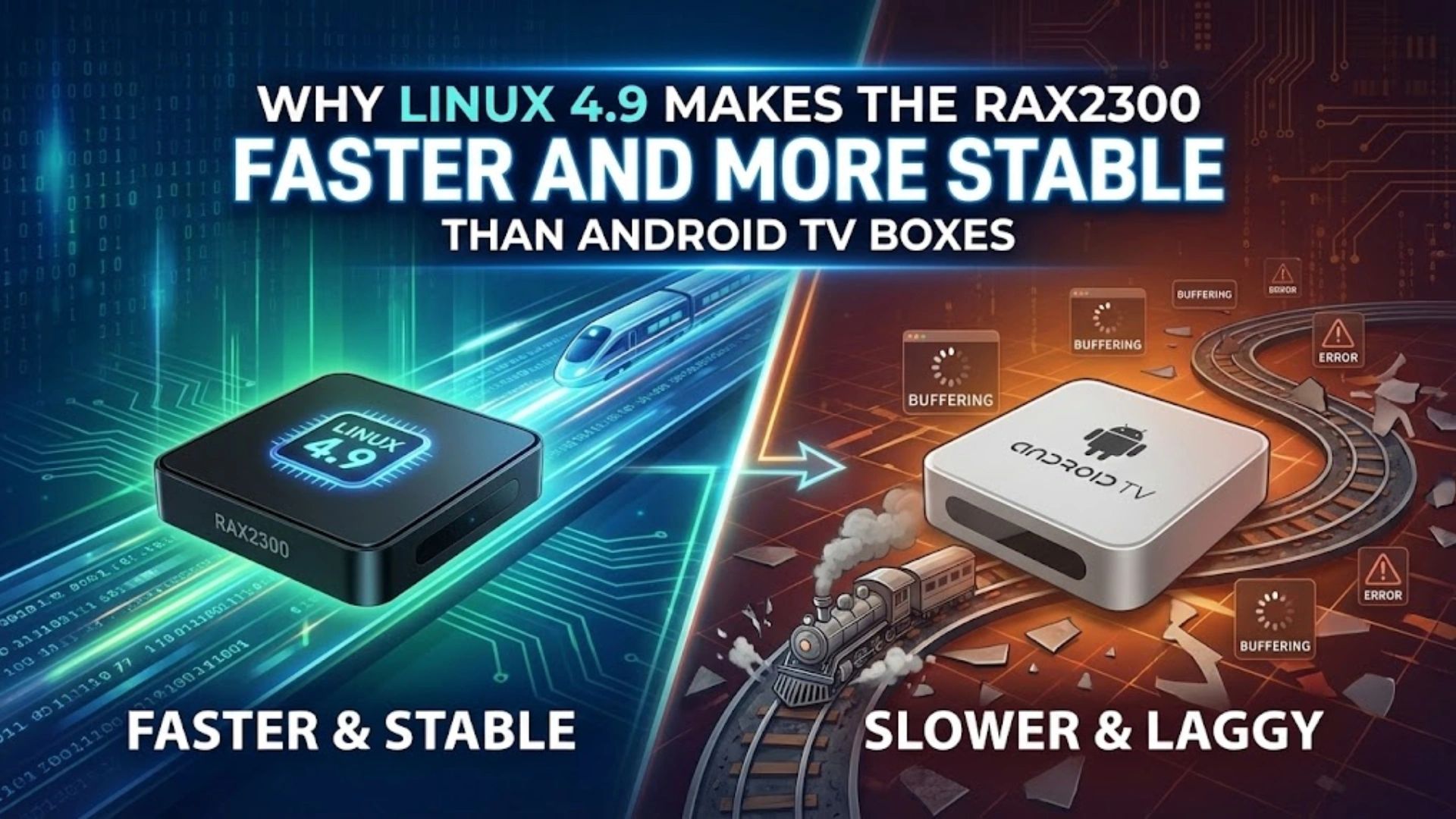Linux On Roku Why Linux 4.9 Makes the RAX2300 More Stable Than Android TV Boxes
