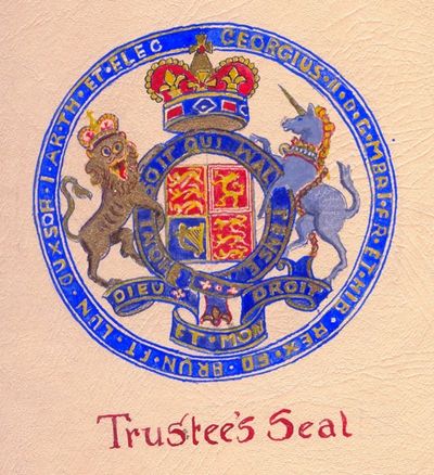 Trustees' First Seal
