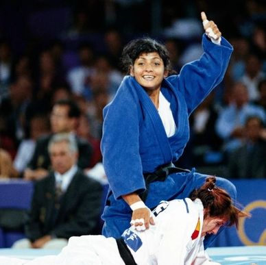 Legna Verdecia, Olympic gold medalist in judo, Sydney (2000)