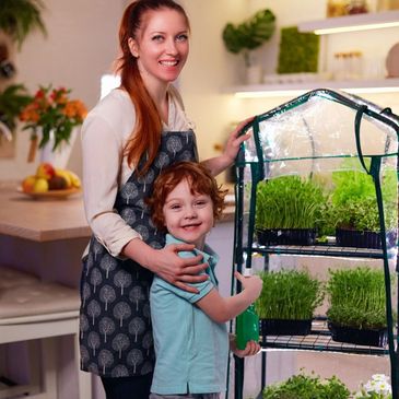 La culture de micropousses pour toute la famille c'est facile avec la formation de Vert Stratège