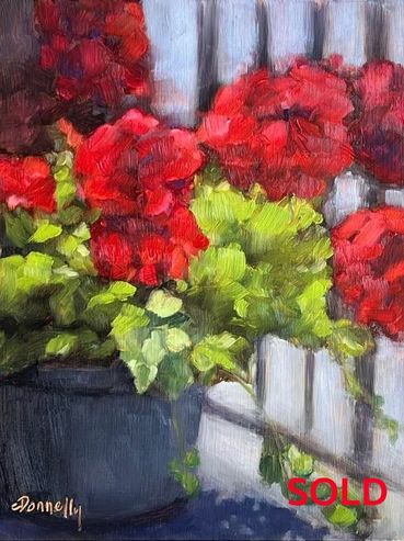 Red Geraniums
