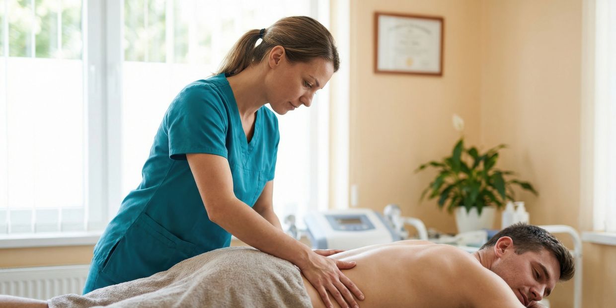 body relaxing massage at Bangalore International Spa.