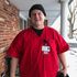 Registered Nurse, R.N., Gregory Stewart who teaches professional English to nurses professionals