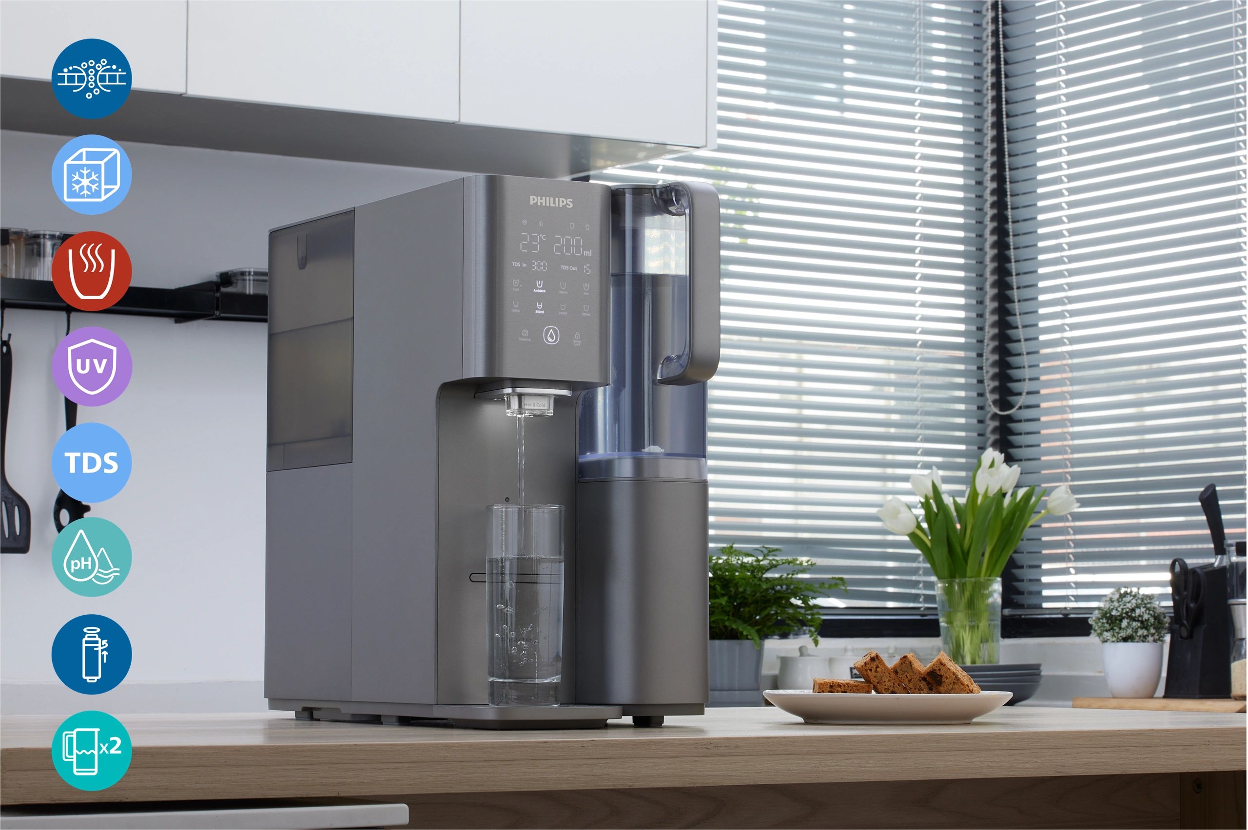 Philips Aquaporin Mineral Reverse Osmosis Water Station