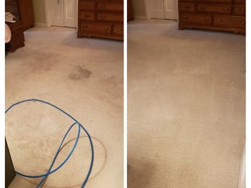carpet cleaning before and after pictures