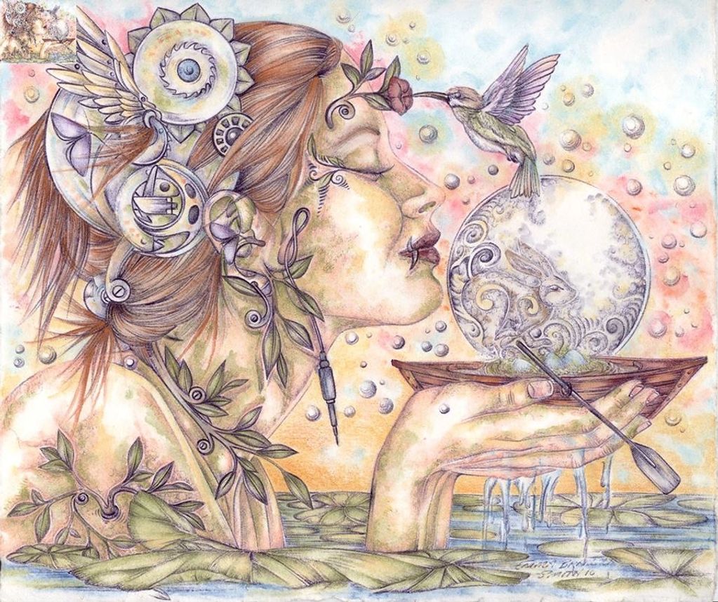 Clockwork Crocodile:  Peace, love , Joy and the Stitch in Time...