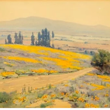 Elmer Wachtel (American 1864-1929), California Spring Landscape, ca. 1920